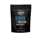 Kenya AA Medium-Dark Roast Coffee Beans, Single Origin Ground Coffee, Gourmet Coffee - 2Lb Bag