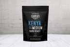 Kenya AA Medium-Dark Roast Coffee Beans, Single Origin Ground Coffee, Gourmet Coffee - 2Lb Bag