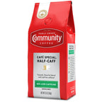 12 Oz. Half-Caff Medium-Dark Roast Premium Ground Coffee (6-Pack)